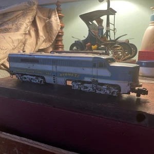 American Flyer S Scale Blue Commet Diesel Style Train, READ DESCRIPTION. - Picture 1 of 8