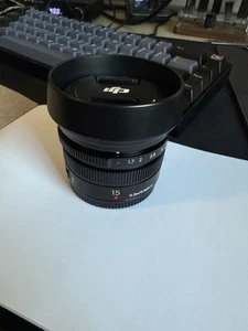DJI 15mm F1.7 ASPH for Panasonic/Olympus/OM Digital Micro Four Thirds Cameras - Picture 1 of 3