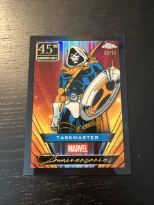 Topps Chrome Marvel Taskmaster 45th Anniversary Refractor MA-16 8/10 - Picture 1 of 4