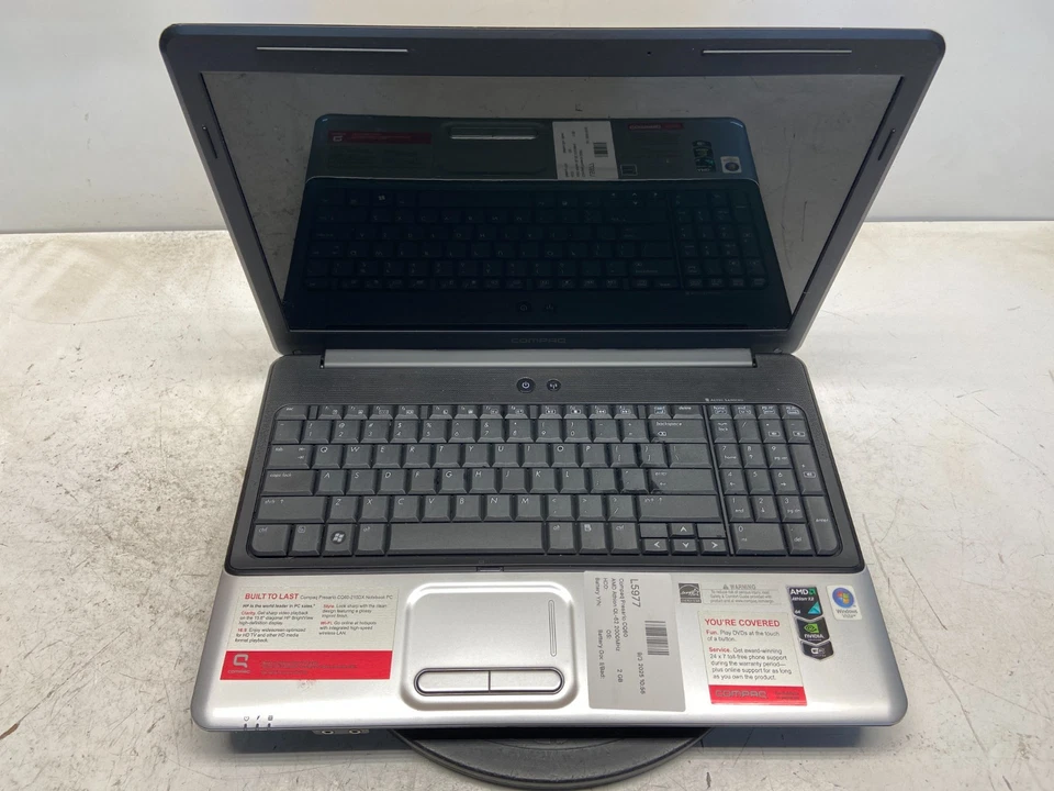 Compaq Presario CQ60 AMD Athlon QL-62 2000MHz 2 GB NO HDD - Image 1 of 4