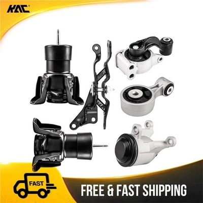 6pcs Motor Mount Kit For 2009-2014 Nissan Maxima 2007-2012 Nissan Altima 3.5L Foto 1 de 4