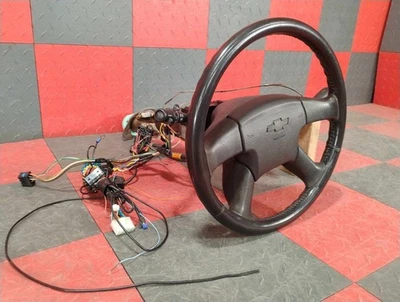 2003-2007 Chevrolet Silverado Column Shift Steering Column Assy Loaded Gray-69D - Image 1 of 4