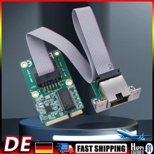 Mini PCIe Network Adapter RTL8111H Mini PCI Express Gigabit Ethernet Card for PC - Bild 1 von 10