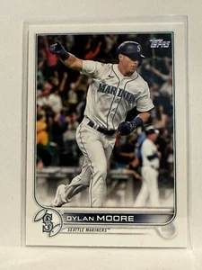 #567 Dylan Moore Seattle Mariners 2022 Topps Series Two Baseball Card - Picture 1 of 2