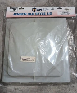 Heng's J291RWH-C White Roof Vent Old Style Lid Pin Hinge NOS - Picture 1 of 4