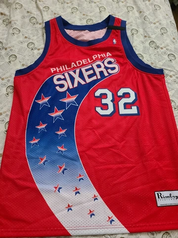 Philadelphia 76ers Sixers Charles Barkley Authentic Shooting Stars Jersey 52 USA Cover