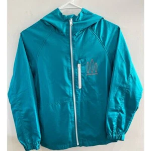 Zara Kids’ Water Repellent Windbreaker Size 10 blue rain - Picture 1 of 7