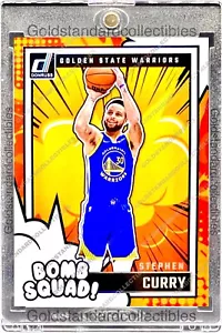 Stephen Curry RARE BOMB SQUAD PANINI INVESTMENT CARD SSP WARRIORS MVP ROY MINT - Picture 1 of 2