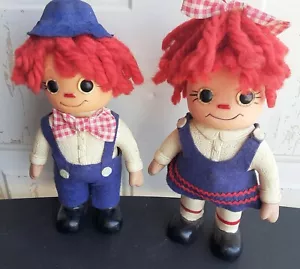 Raggedy Ann and Andy Coin Bank Vintage - Picture 1 of 5