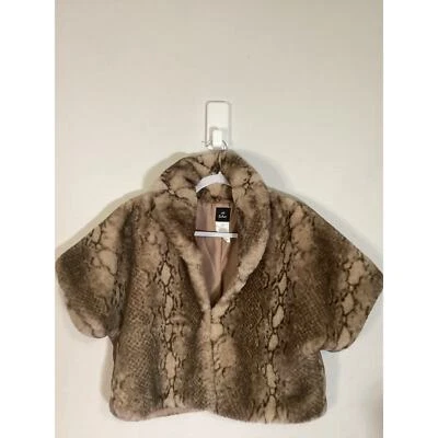 Bolero Echo para mujer talla pequeña/mediana de piel sintética Foto 1 de 4