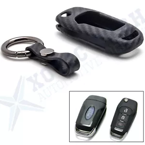 For FORD F150 F250 Explorer Ranger REMOTE FOB 164-R8130 Carbon Grain Cover Case - Bild 1 von 12