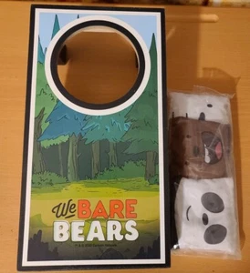 WE BARE BEARS Mini Cornhole Juego de Escritorio Caja de Botín Exclusivo Nuevo - Imagen 1 de 3