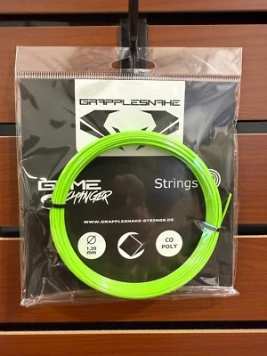 Grapplesnake Game Changer Tennis String set, 1.20mm, Co-Poly, sold by Pack.