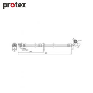 Protex Brake Hose H3772 - Picture 1 of 1