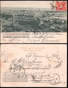 Canarias - Edi o TP 243 - Postal "Vista de Sta. Cruz" Mat "Sta. Cruz Tenerife.." - Imagen 1 de 1
