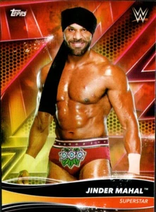 2021 Topps WWE Superstars Wrestling Card #57 Jinder Mahal - Picture 1 of 1