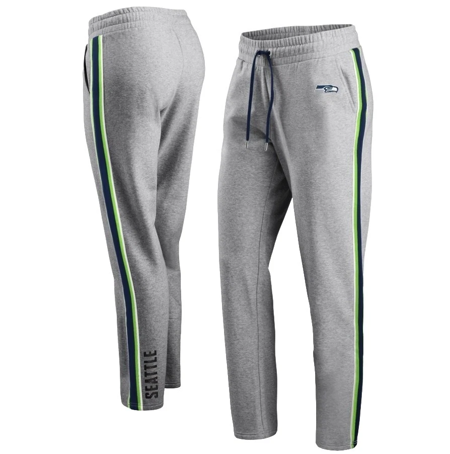 Women's Seattle Seahawks Heathered Gray Sweatpants Plus Size 2X - Image 1 of 1