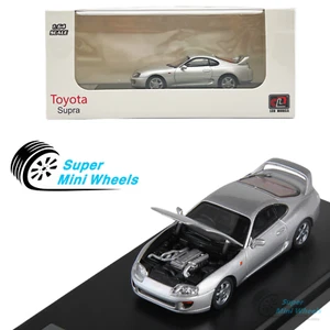 LCD Models 1:64 - Toyota Supra A80 Silver Diecast Model - Picture 1 of 10