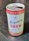 KINGSBURY BREW NEAR BEER  PULL TAB CAN Aluminum can