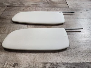 Vintage VW Sun Visors PAIR Off-White - Picture 1 of 3