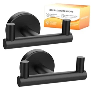Towel Hooks for Bathrooms,Towel Hanger,Heavy Duty Wall Hook for Kitchen - Picture 1 of 8