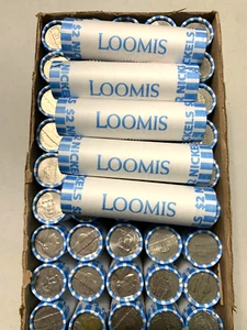 5 Rolls of OBW Jefferson Nickels - Loomis Sealed - Maybe 2024 2025 - Picture 1 of 3