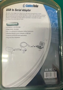 Cable to go USB to Serial Adapter - Picture 1 of 3