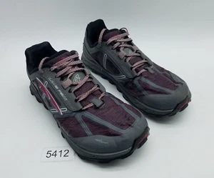 Altra Lone Peak 4 Women's Size 10.5 Running Shoes Gray Foot Shape *See desc - Picture 1 of 14