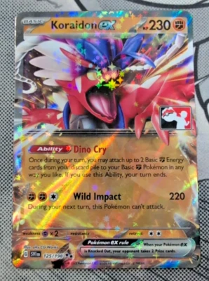 Koraidon Ex 125/198 Pokemon Play! Prize Pack Series 3 / 4 - Image 1 of 2