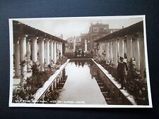 LILY POND, NEW PARK, WESTON-SUPER-MARE - WOOLSTONE MILTON REAL PHOTO (1910s)