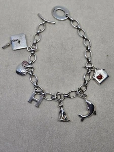 Pulsera Links of London Charm con 6 dijes y en caja (32,52 g) - Imagen 1 de 7