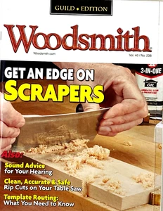Woodsmith Magazine Vol 40 No 238 August/September 2018 Get an Edge on Scrapers - Picture 1 of 1