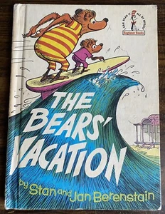 Dr Seuss The Bears' Vacation by Stan and Jan Berenstain 1968 Beginner BooksHC VG - Picture 1 of 12