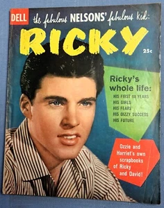 RICKY, THE FABULOUS NELSONS' FABULOUS KID, DELL MAGAZINE 1958 - Picture 1 of 5