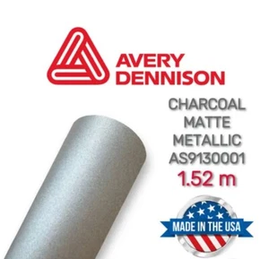 PELÍCULA ENVOLTURA SUPREMA PREMIUM GRIS METÁLICO MATE CARBÓN SWF YM64 AVERY DENNISON - Imagen 1 de 64