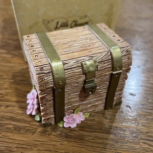 Ganz 1992 Little Cheesers Schatztruhe Musik Schmuckkästchen Maus 05238 selten Neu in OVP - Bild 1 von 13