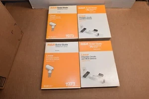 set of 4 RCA Solid State Databook BOOKS SSD-220B SSD-202A SSD-201B SSD-201A - Imagen 1 de 3