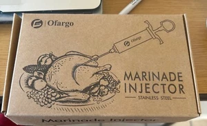 Ofargo Iniettore Marinata in Acciaio Inox 304, Nuovo - Foto 1 di 9