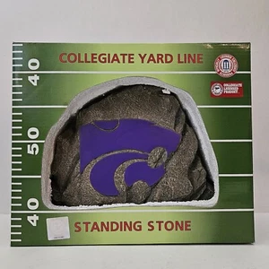 Kansas State Wildcat's stehender Stein von Collegiate Yard Line Hof Dekoration - Bild 1 von 6