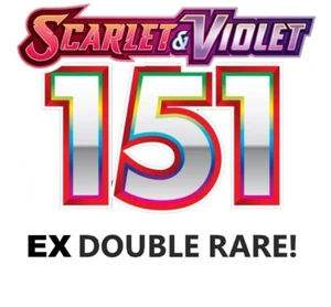 Pokémon Scharlachrot & Violett 151 EX-Karten: Pick-A-Karte: doppelt selten ex - Bild 1 von 19