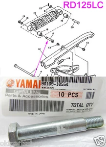 Yamaha RD125YPVS RZ125 RD125LC Rear Shock Bolt NOS Swing Arm BOLT 90109-10554 - Picture 1 of 2