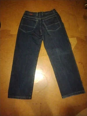 Pantalones de mezclilla anchos holgados Reverb Vintage Y2K para hombre azul hip hop patinador 34x31 Foto 1 de 4