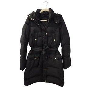 J. Crew Wintress Down Filled Belted Puffer Coat with Removable Hood Size Medium - Picture 1 of 10