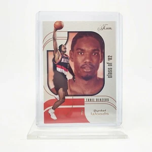 Qyntel Woods Rookie - 2002/03 Fleer Flair - 1615/1750 - Portland Trail Blazers - Picture 1 of 2