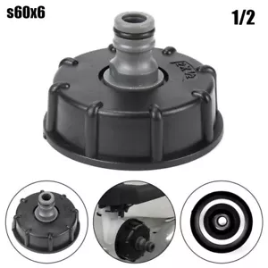 IBC Adapter Connector Water Tank Valve To 1/2\ Garden Hose Pipe Fitting Tool - Picture 1 of 8