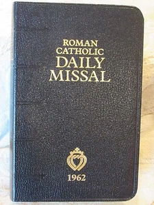 1962 Roman Catholic Daily Missal for the Traditional Latin Mass Black - Picture 1 of 10