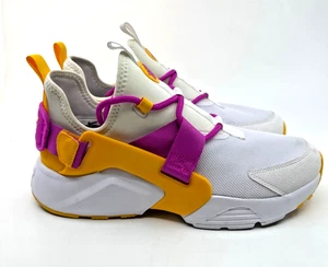 Nike Mujer Talla 10 Air Huarache City Bajo Blanco Fucsia Tenis Zapatos - Imagen 1 de 24