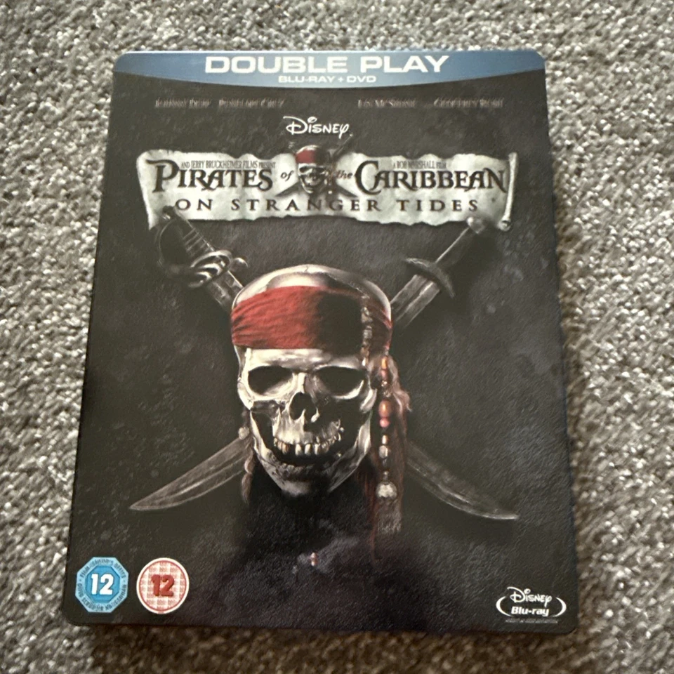 Pirates Of The Caribbean On Stranger Tides Blu Ray Steelbook - Image 1 of 1