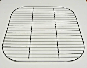 Replacement Grill Grate 14.25" x 14.25 Chromed Steel Unknown Brand - Picture 1 of 3