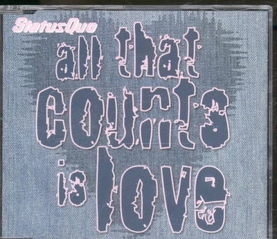 Status Quo All That Counts Is Love CD Europa Sanctuary 2005 Singolo SANXS413 - Immagine 1 di 2